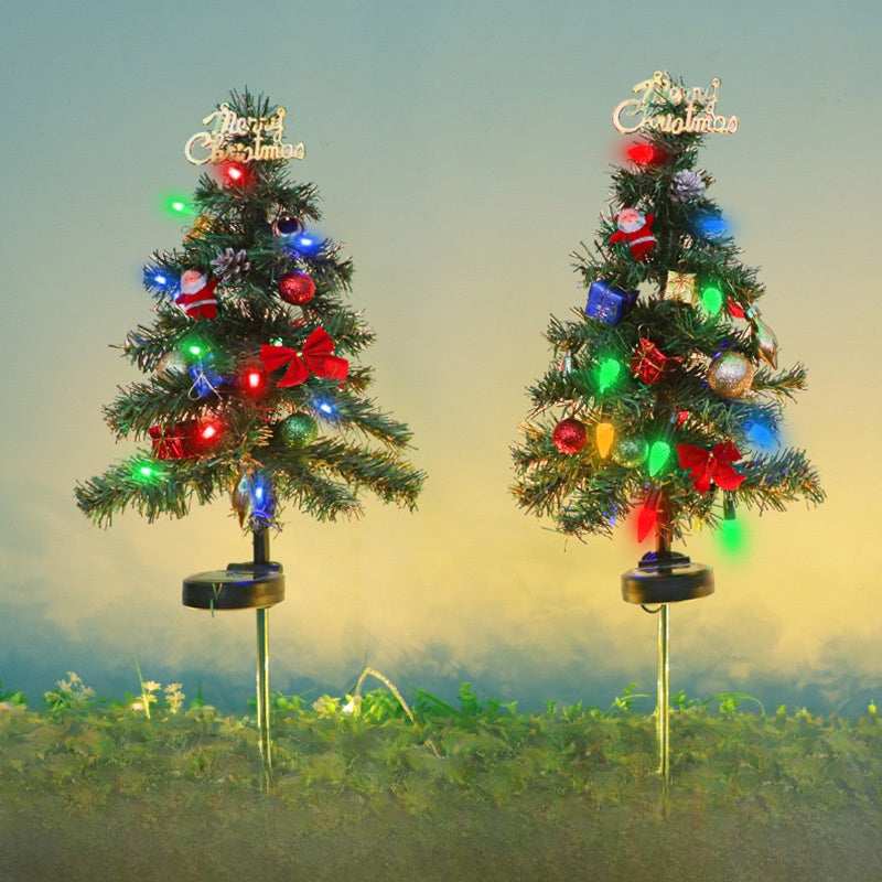 Solar Christmas Tree Garden Decorative Light