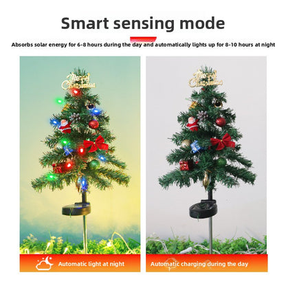 Solar Christmas Tree Garden Decorative Light