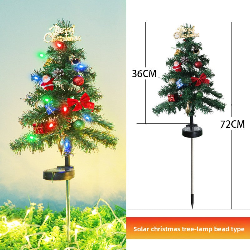 Solar Christmas Tree Garden Decorative Light