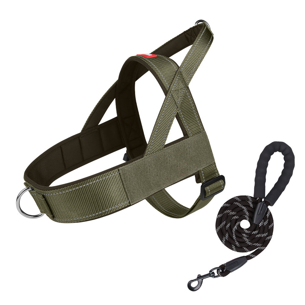 Dog chest and back outdoor large dog leash