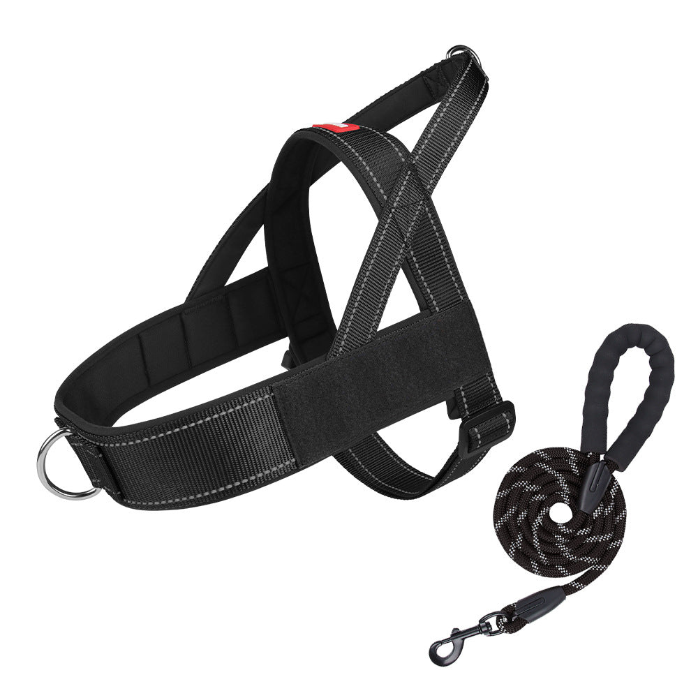 Dog chest and back outdoor large dog leash